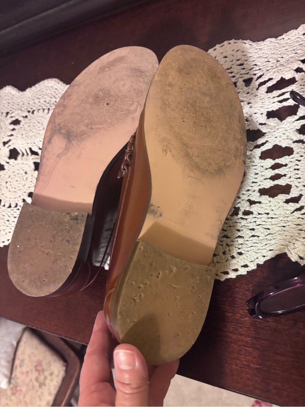 Classic Women’s Penny Loafers in Brown - Picture 7 of 9
